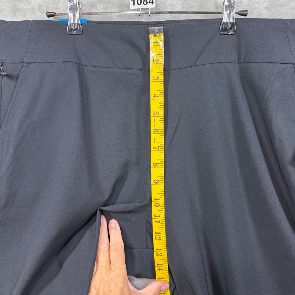 Columbia All Seasons Pull-On Pant Womens 1X Black Omni-Shade Straight Gorpcore - Picture 9 of 11